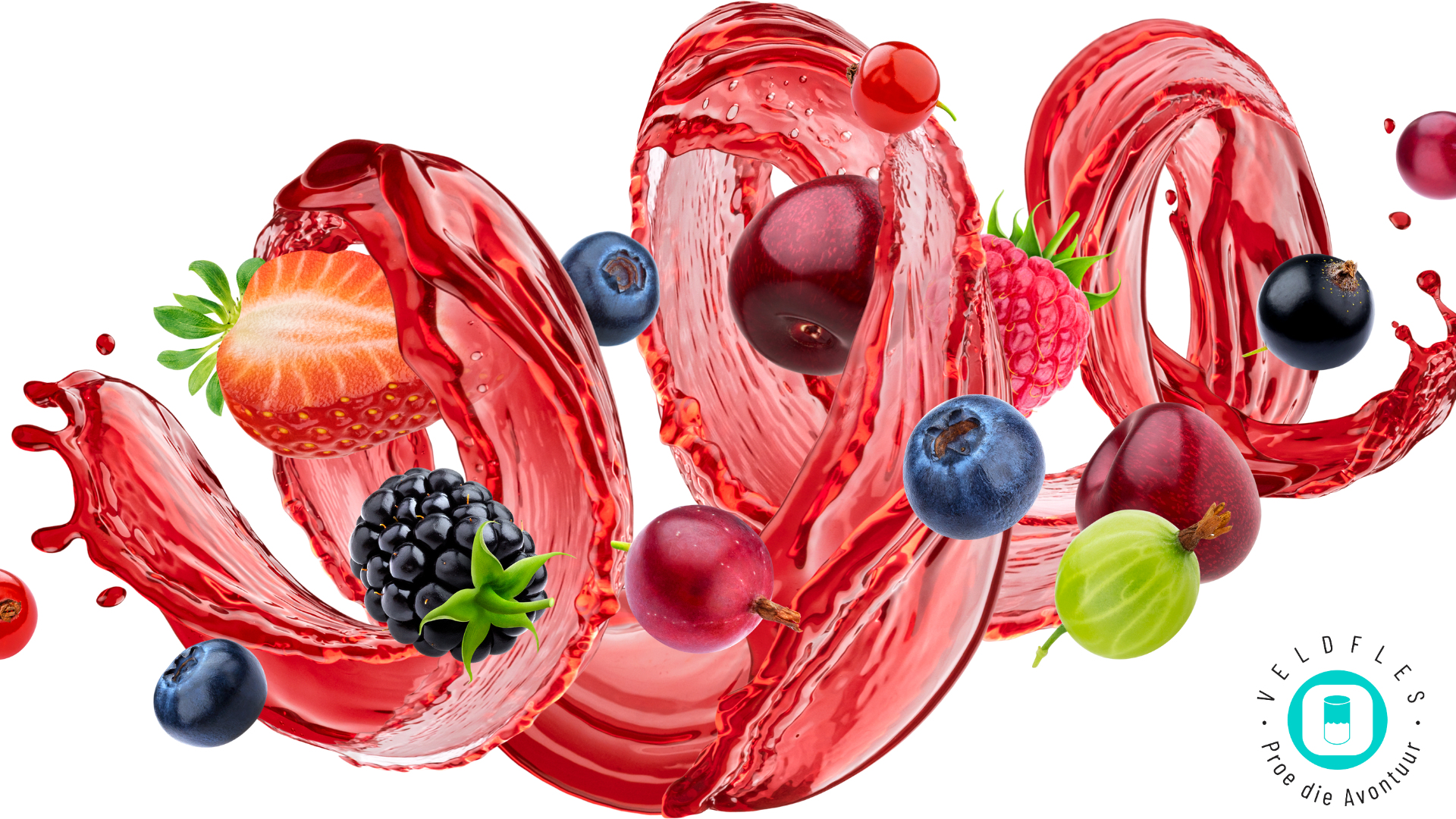 Veldfles Strawberry swirl home page